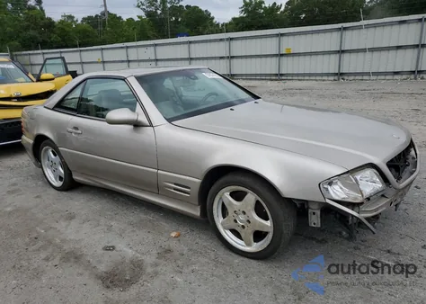 1999 Mercedes-Benz Sl 500 from USA, damaged, VIN WDBFA68F4XF184352